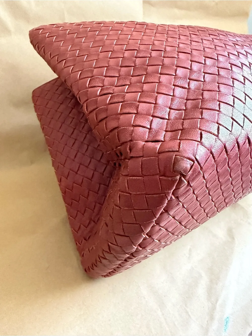Bottega Veneta Nappa Intrecciato Medium Top Handle Tote Quarzo